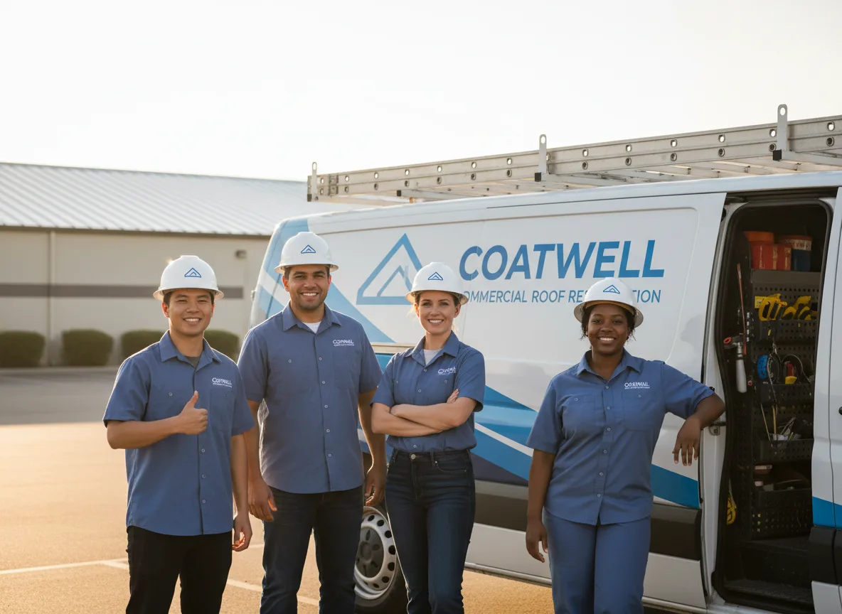 Commercial roof coating company in Beverly, KS